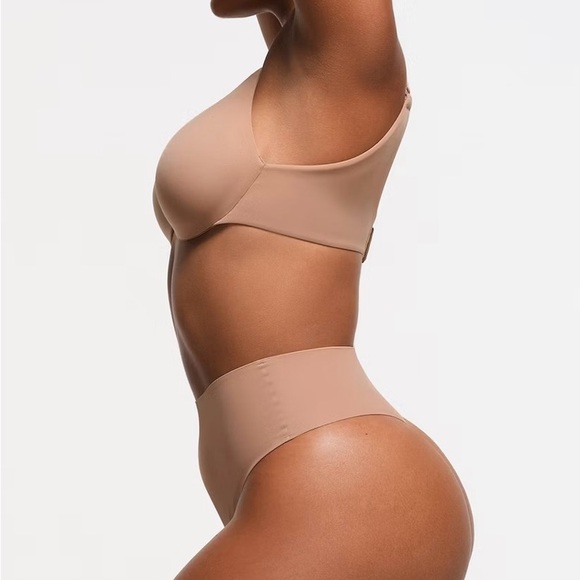 Skims smoothing intimates lightly lined full coverage bra-sienna nwt - Picture 2 of 4